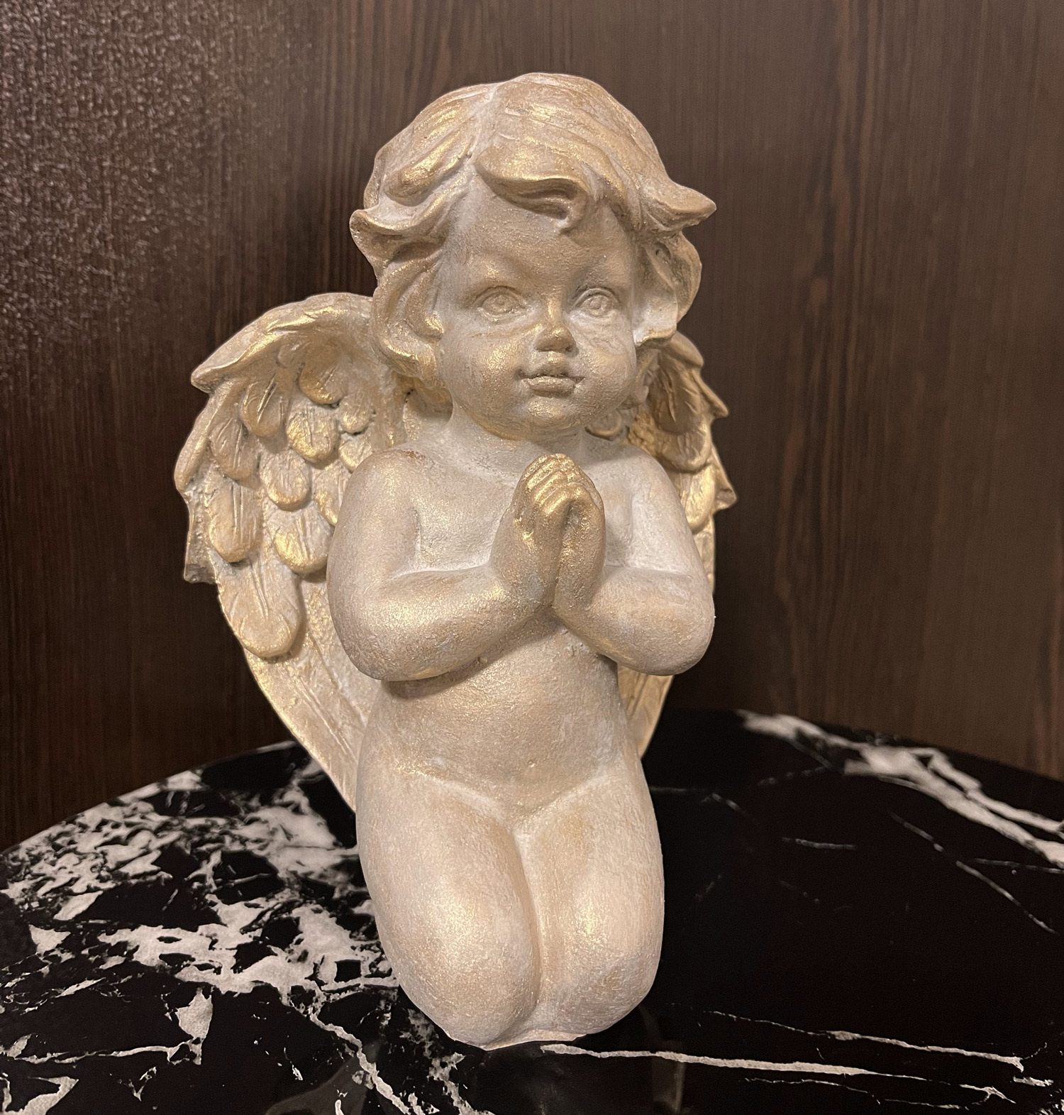 فرشته , پلی استر , مجسمه ,  ,   gallery sero , گالری سرو , فرشته در حال دعا