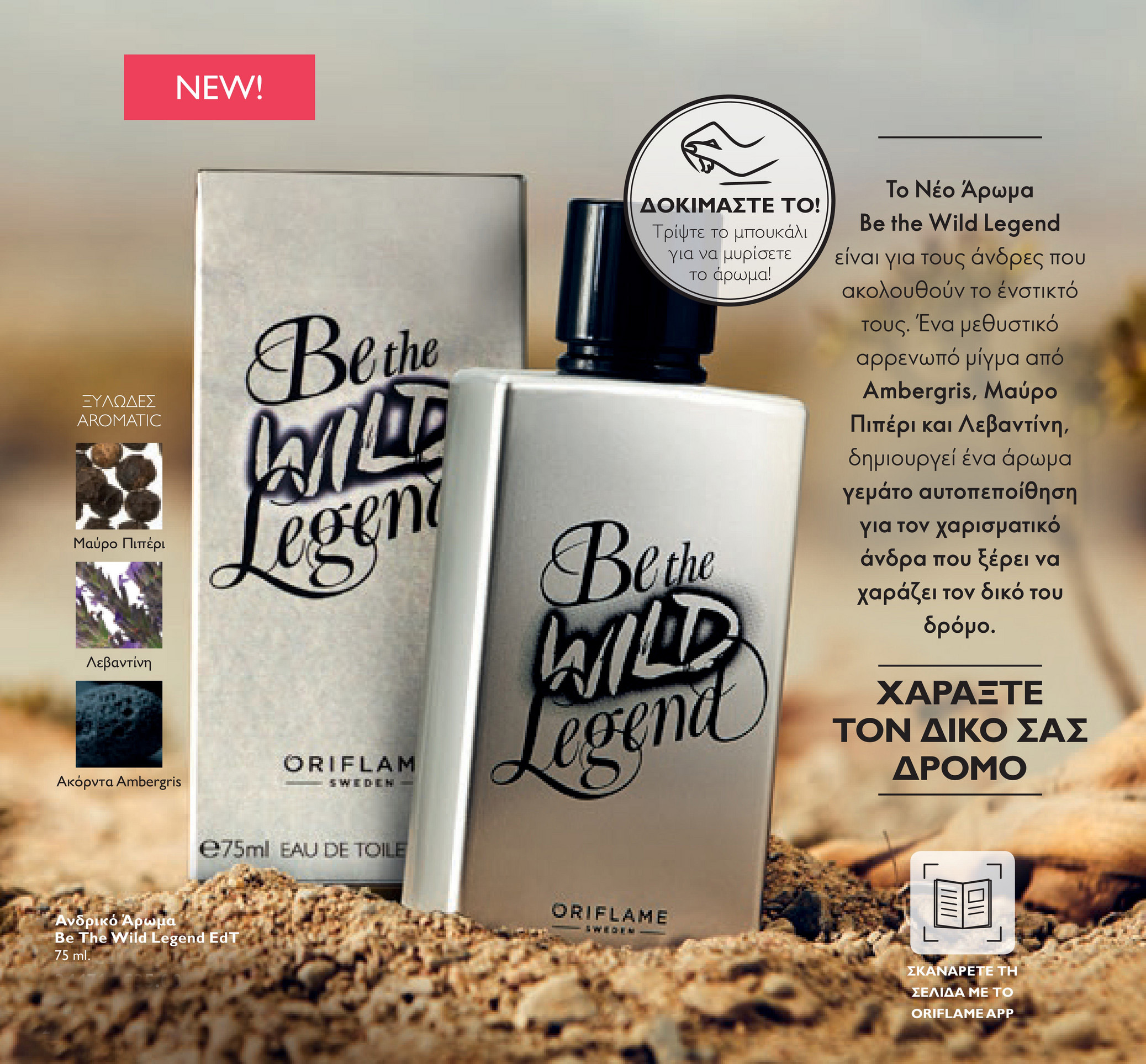 ادوتویلت مردانه , عطر مردانه ,  ,   Oriflame Cosmetics , شهلا صفرپور , ادوتویلت مردانه BE THE LEGEND